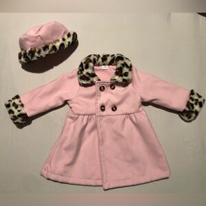 SHEIN Baby Trench Coat w/ Matching Hat